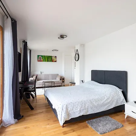 Appartement Cosy Paris 19E La Villette Exterior foto