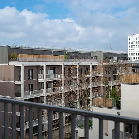 Appartement Cosy Paris 19E La Villette Exterior foto